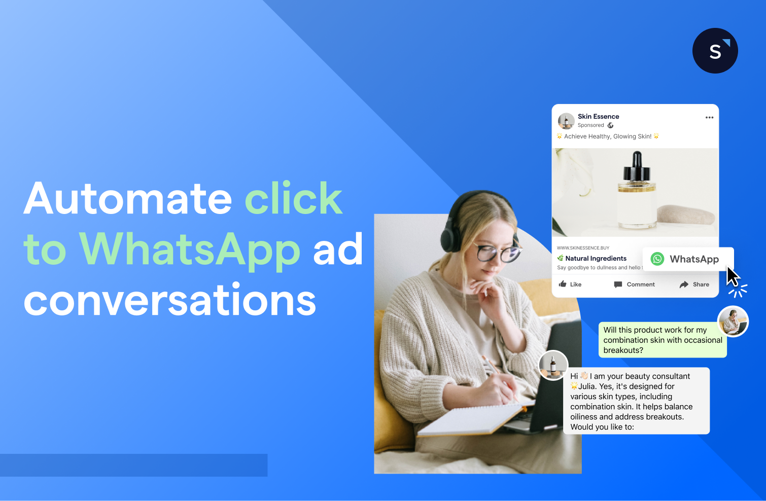 Click to WhatsApp Ads automation