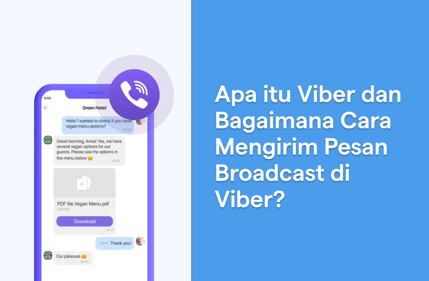Apa itu Viber dan Cara Kirim Pesan Broadcast di Viber