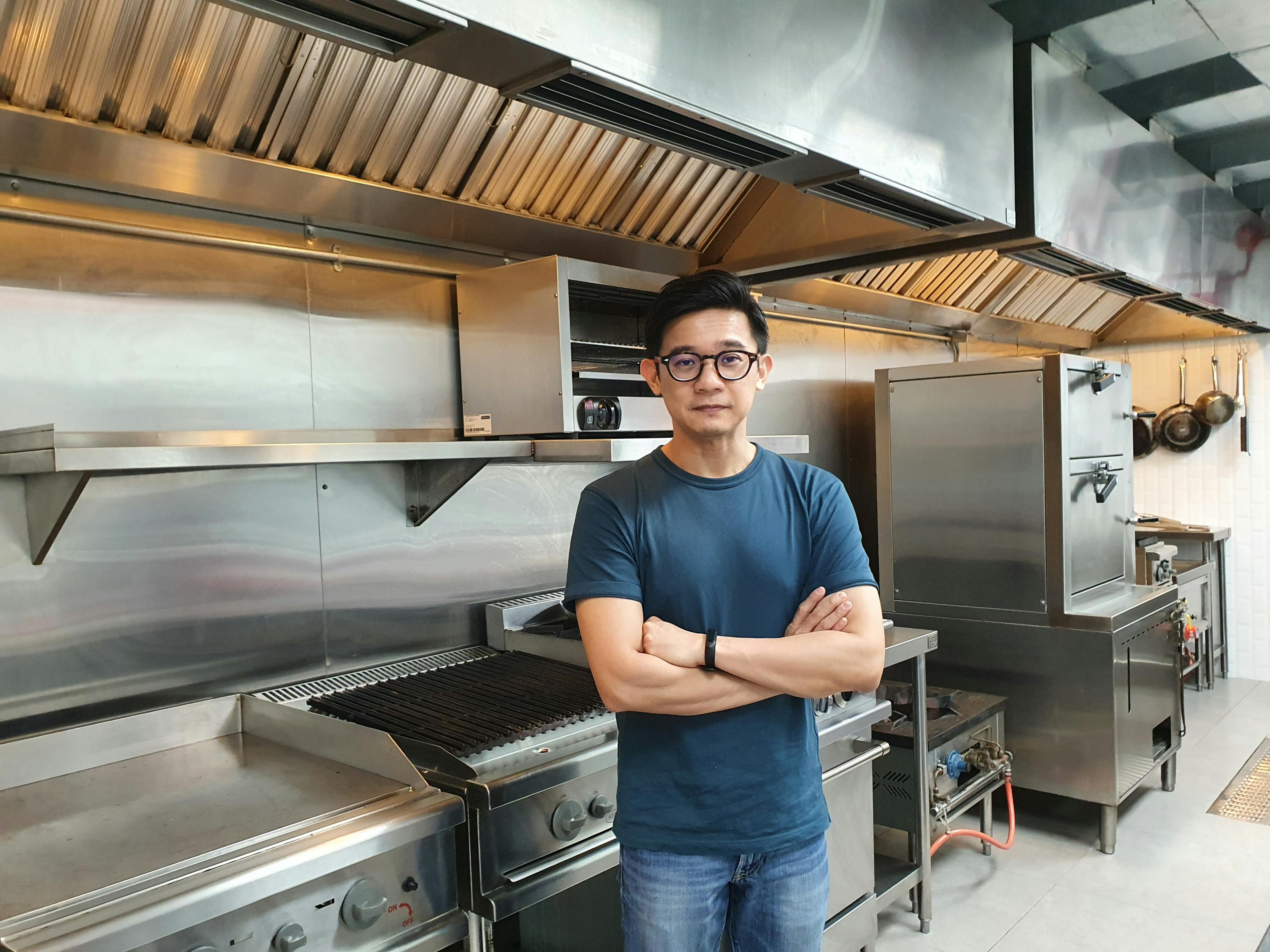 The founder of Diet Your Way in the kitchen