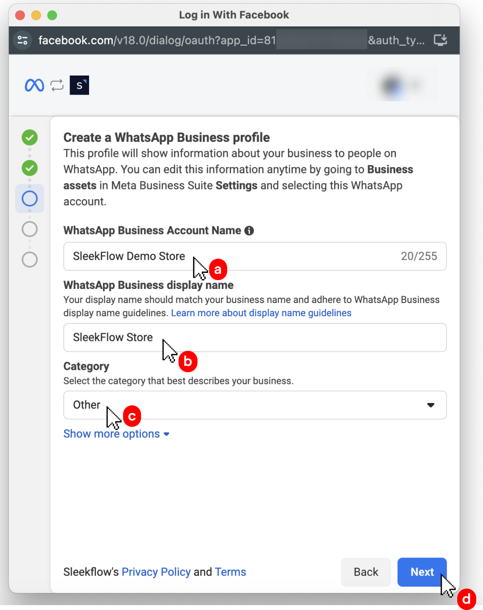 Create WhatsApp Business Profile in Facebook Business Manager