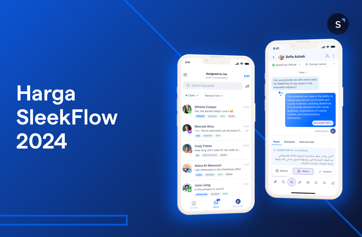 Pembaruan & Harga SleekFlow Flow Builder Terbaru