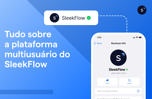 Conheça a plataforma multiusuário do SleekFlow