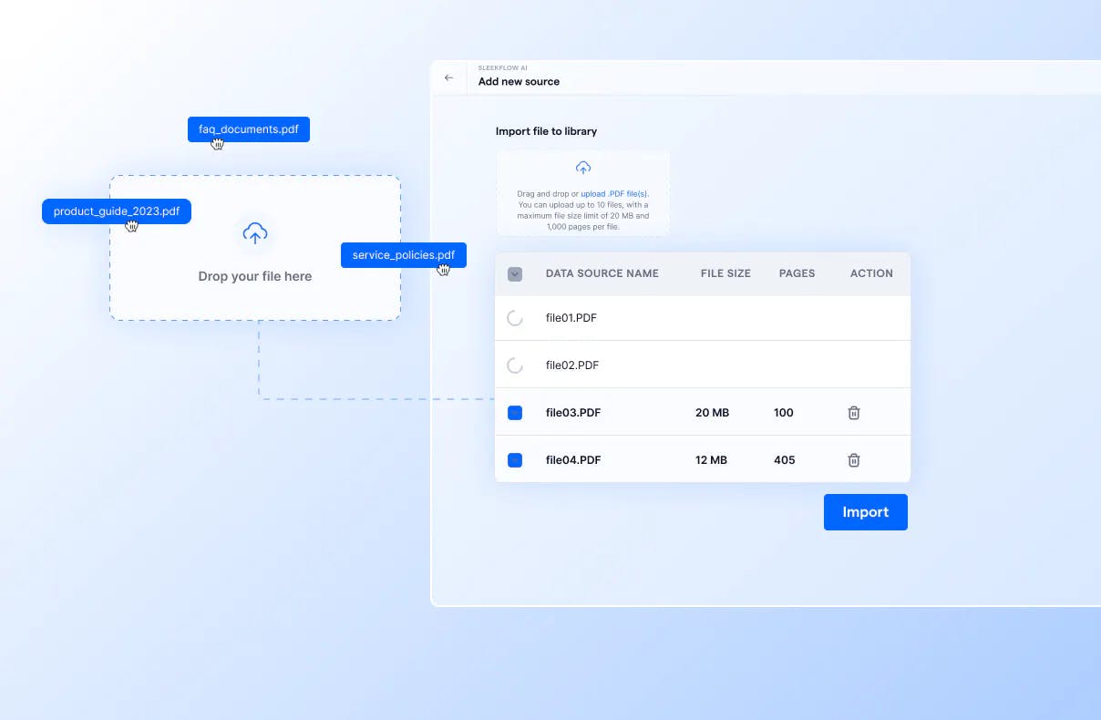 Melatih Conversational AI untuk Sales dengan Menggungah Dokumen 