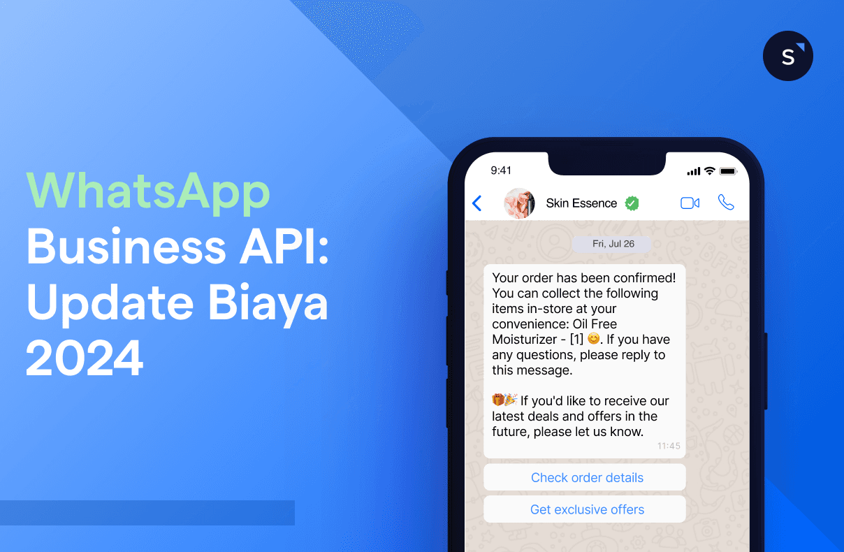 Update Biaya WhatsApp Business API 2024