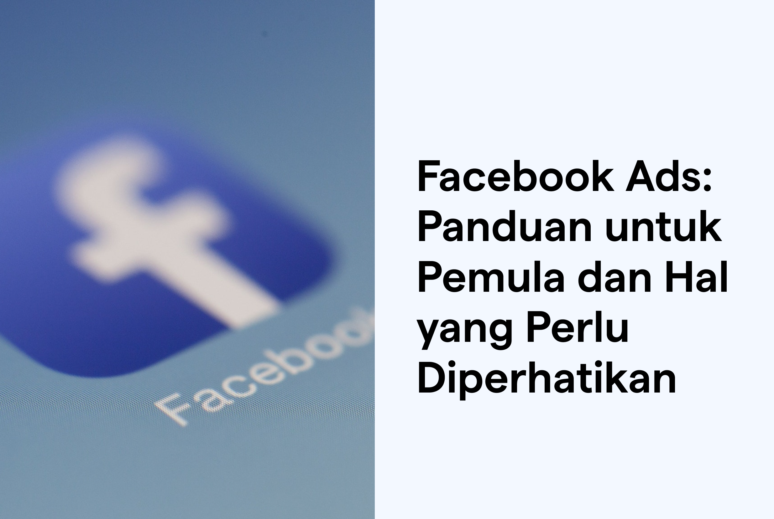 Facebook Ads: Panduan Pemula 