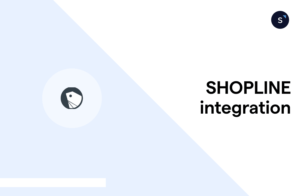 phone displaying SHOPLINE integration