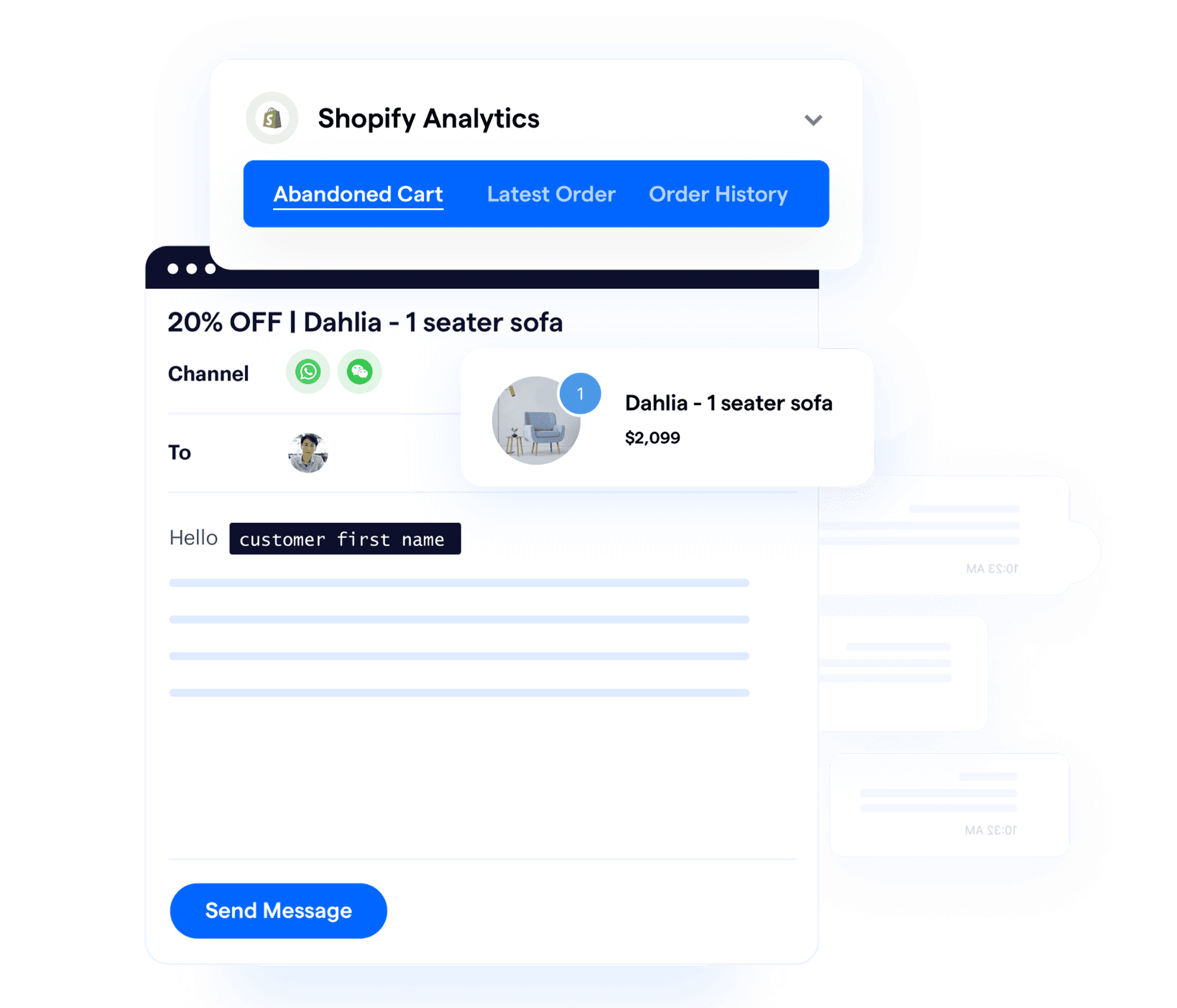 SleekFlow native Shopify integration