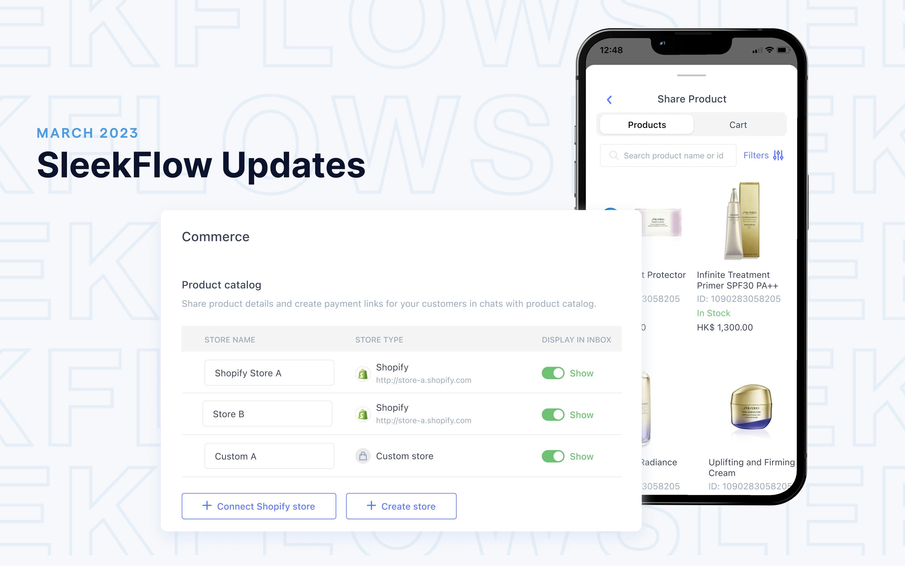 What’s new in SleekFlow: Create a store in messaging apps within minutes