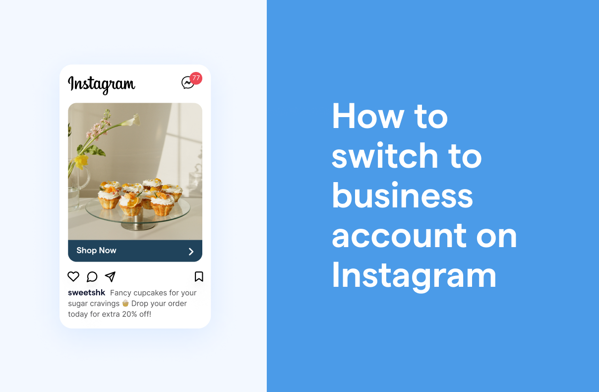 How to switch to business account on Instagram