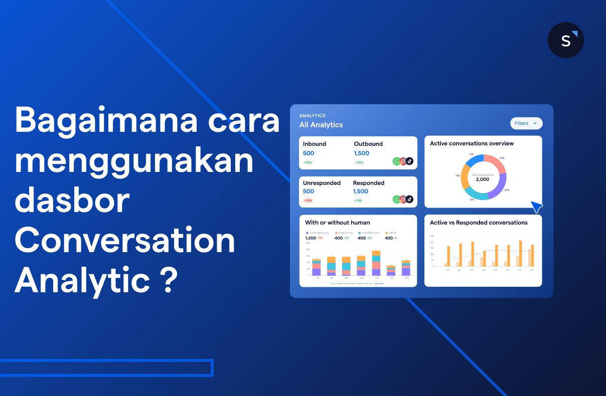 Bagaimana cara menggunakan dasbor Conversation Analytic ?