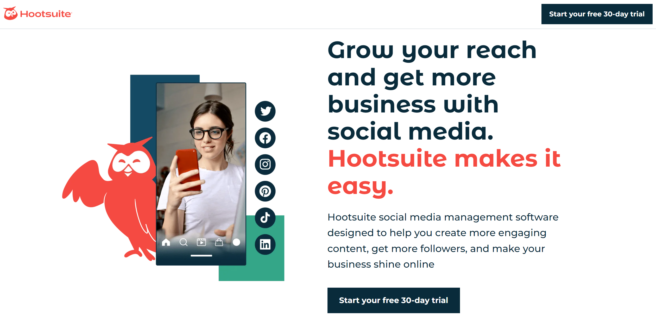 Hootsuite Website untuk Social Media Management