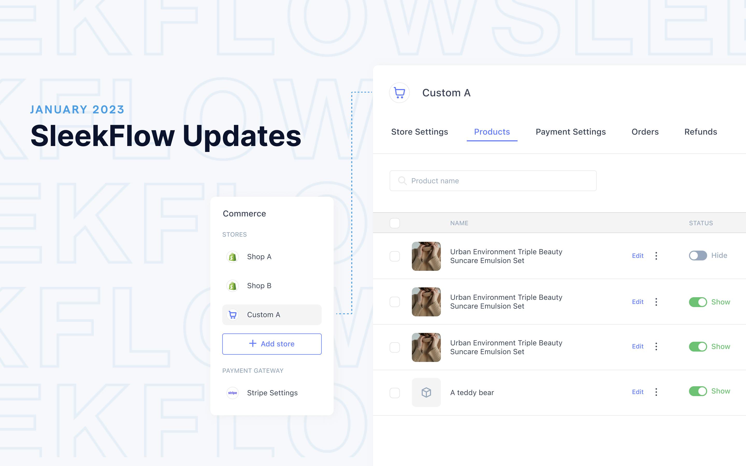 Terbaru di SleekFlow: Buat dan tampilkan katalog produk di aplikasi chatting dalam 5 menit