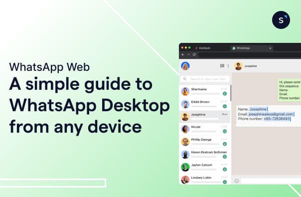A simple guide tp WhatsApp Web and WhatsApp Desktop