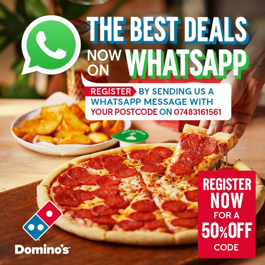 Domino's Pizza uses WhatsApp conversational commerce solutions