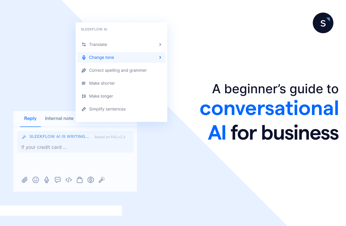A beginner’s guide to conversational AI for business [2024]