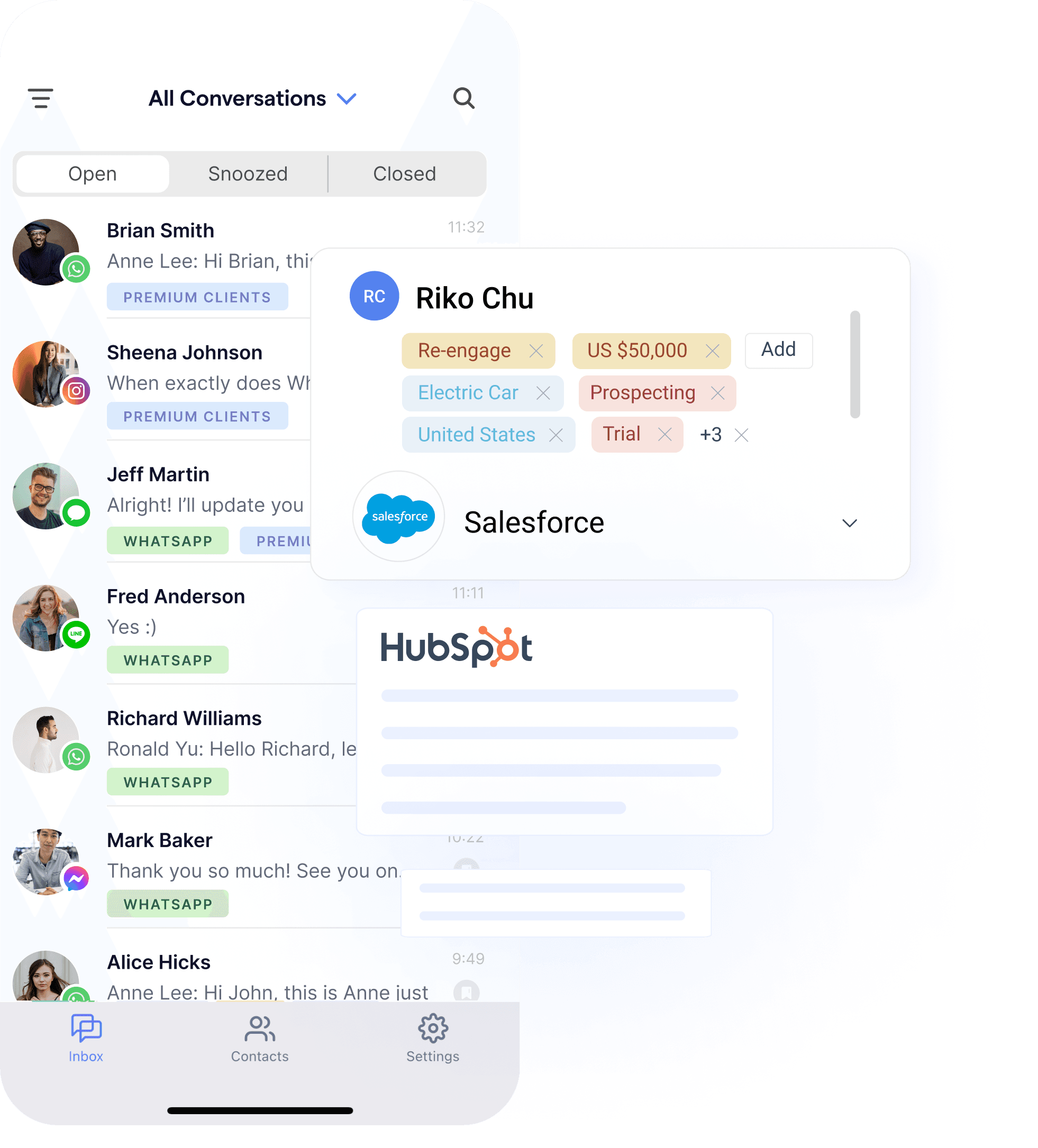 SleekFlow crm integration
