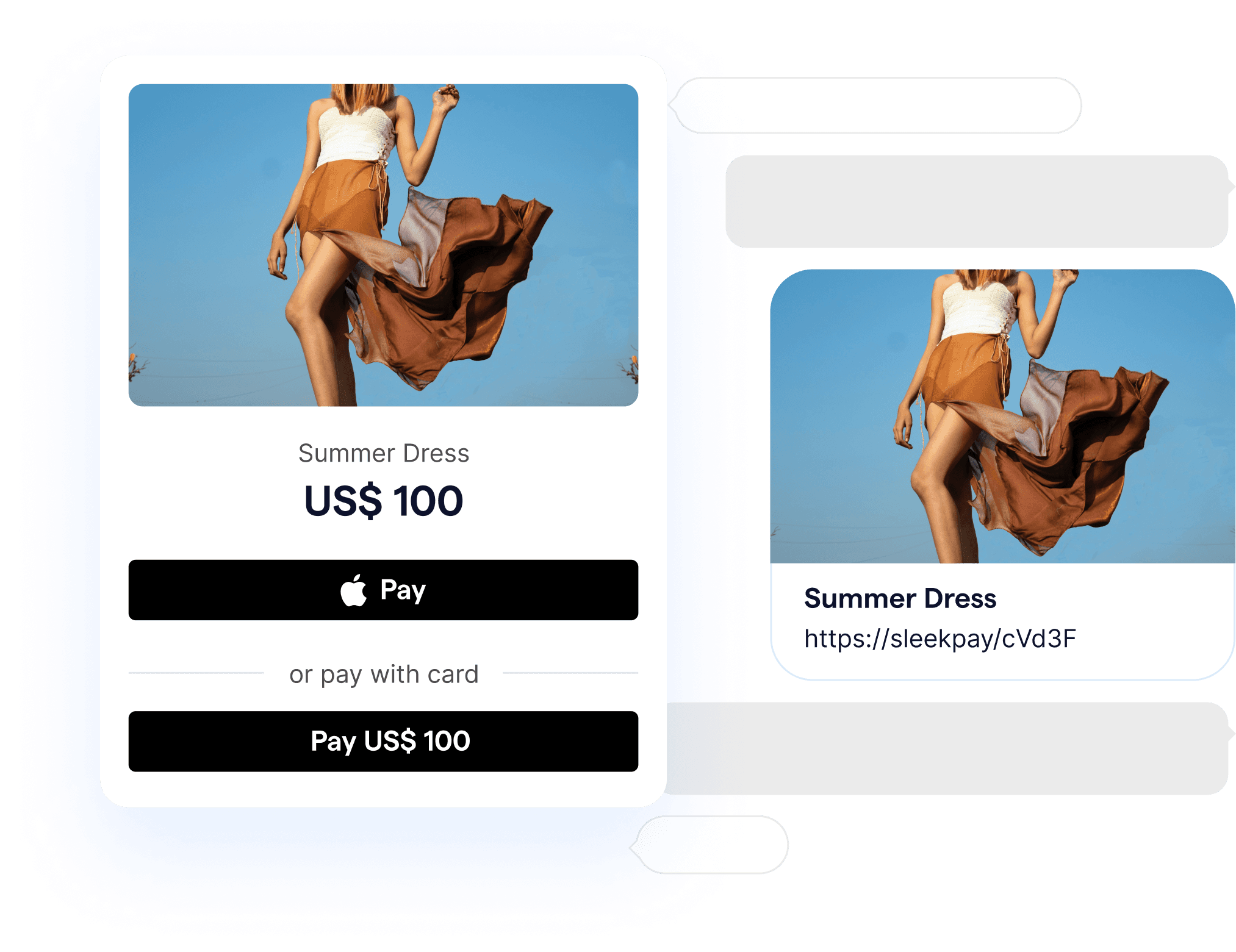 SleekFlow payment links in chat