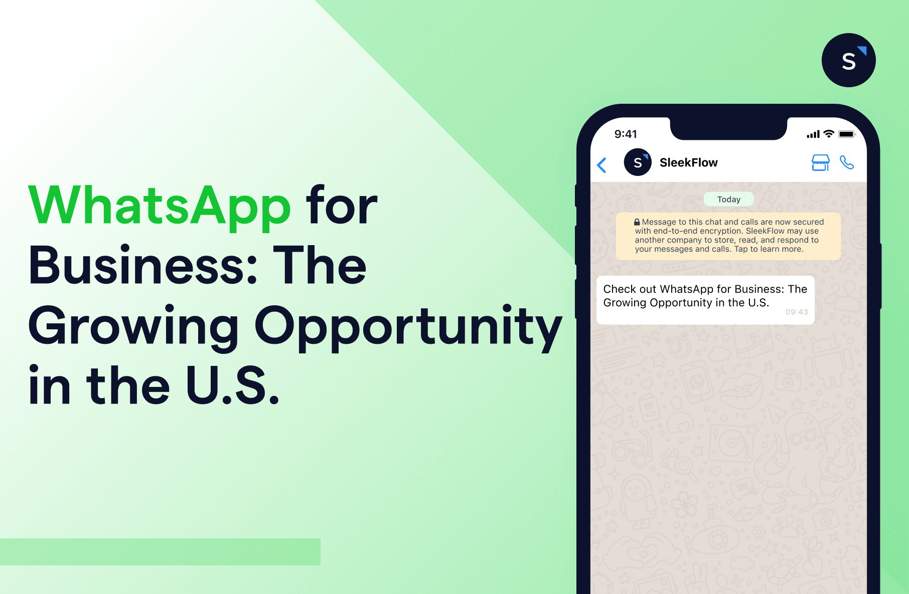 WhatsApp usage and business communication trends in the United States.