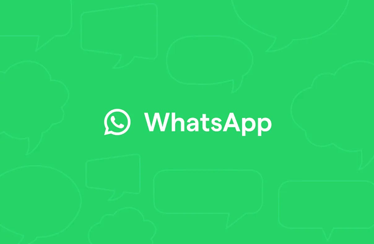 Logo Chatbot WhatsApp Background Hijau