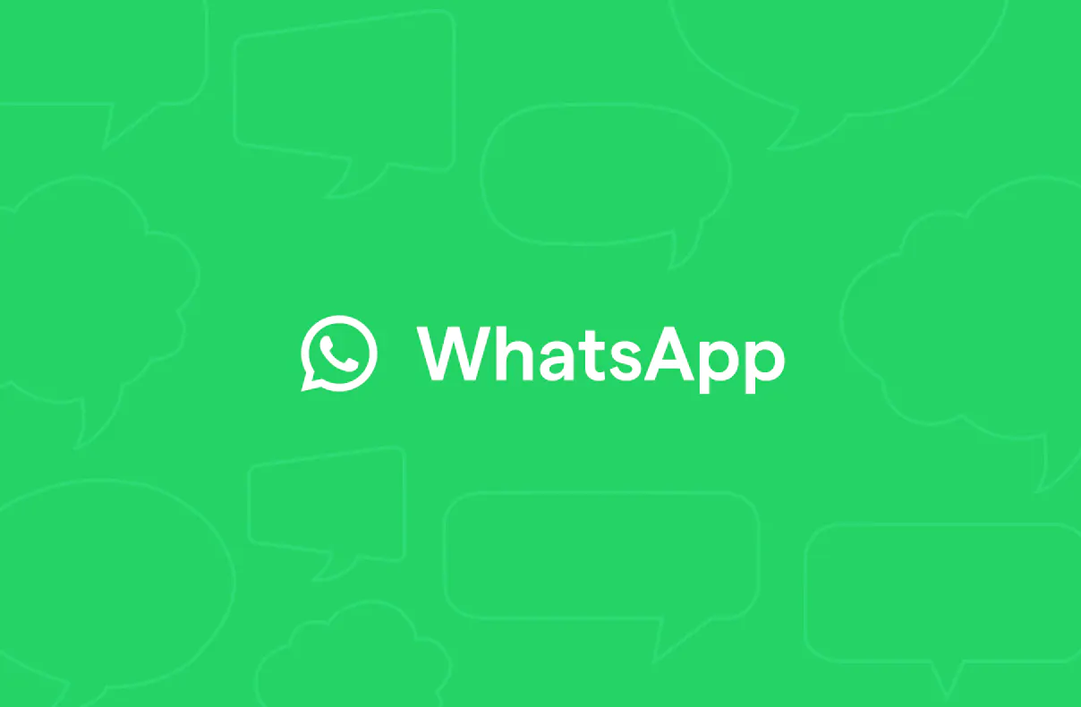 Logo Chatbot WhatsApp Background Hijau