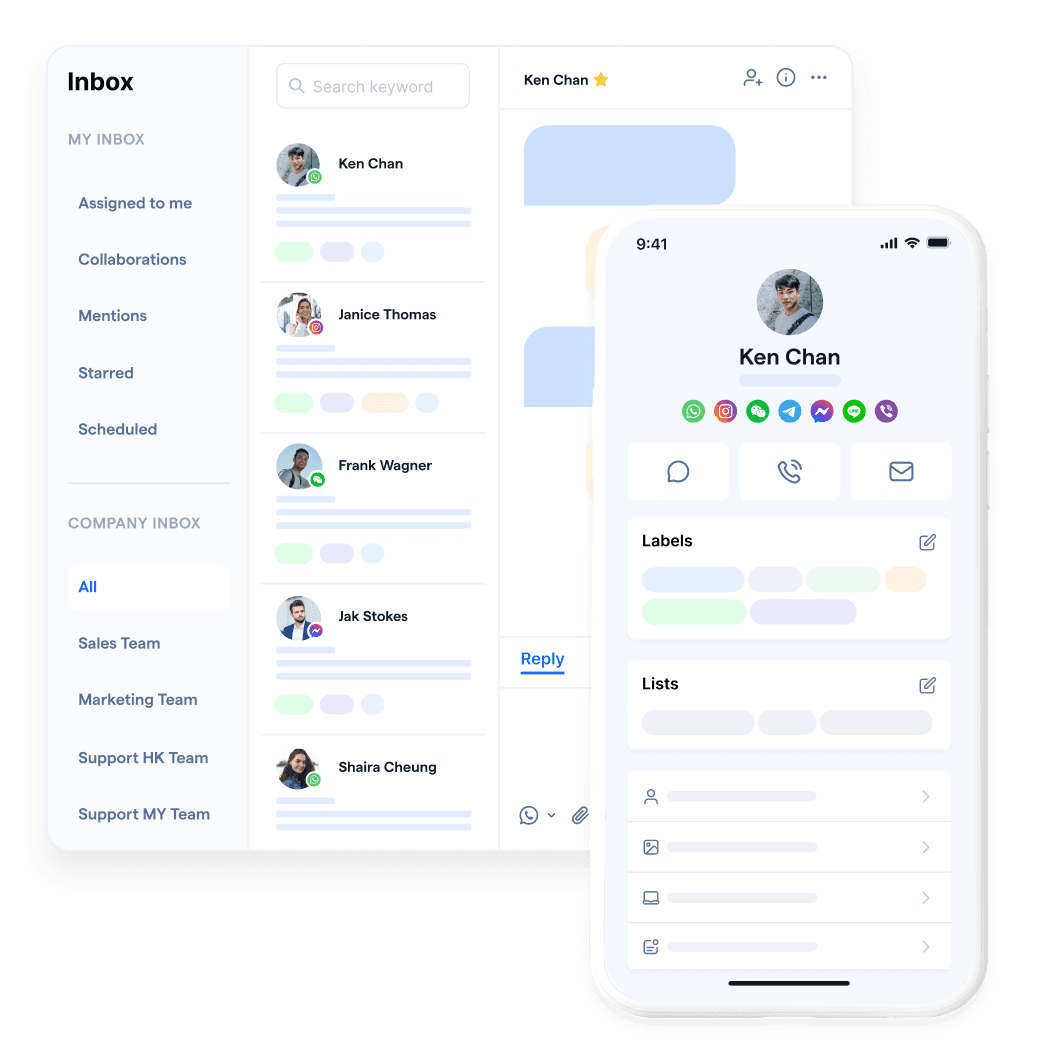 All-in-one customer data