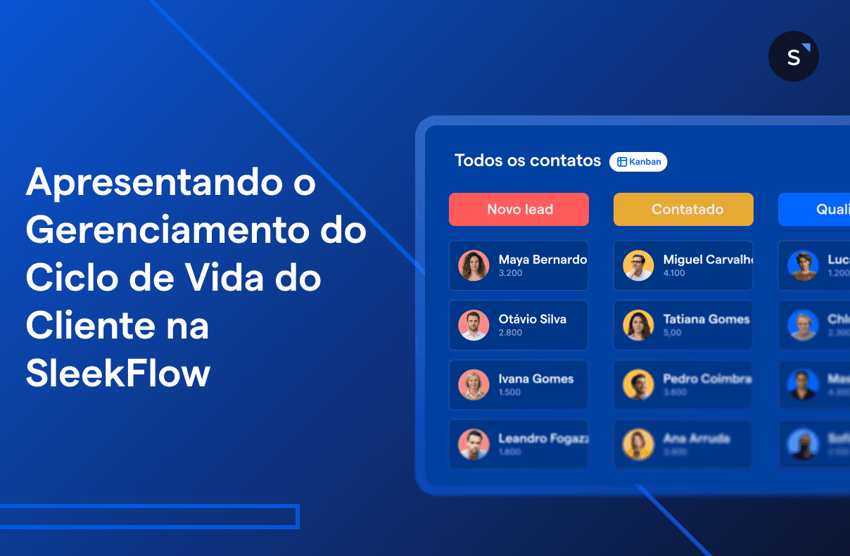 ciclo de vida do cliente com a SleekFlow