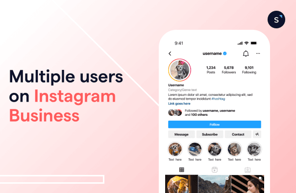 Instagram multiple users