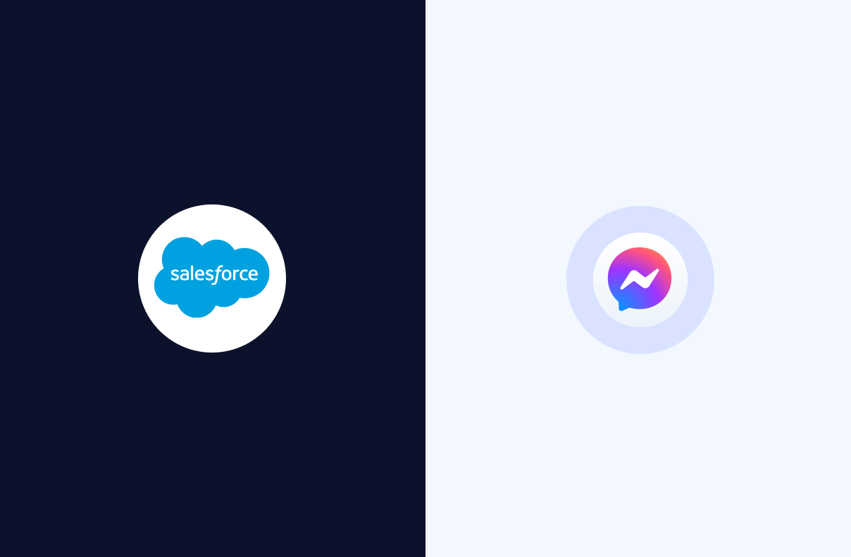 Use Salesforce Facebook Messenger integration to engage customers