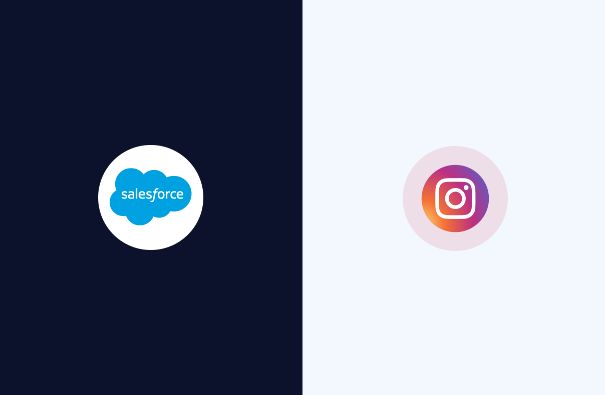 How to integrate Salesforce and Instagram leads into one app