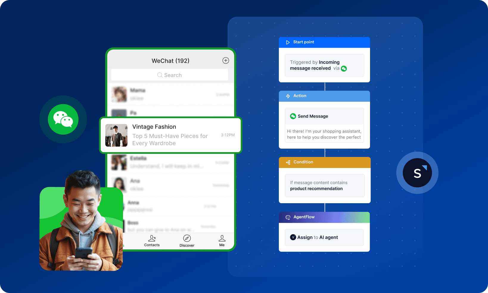 integration page wechat hero