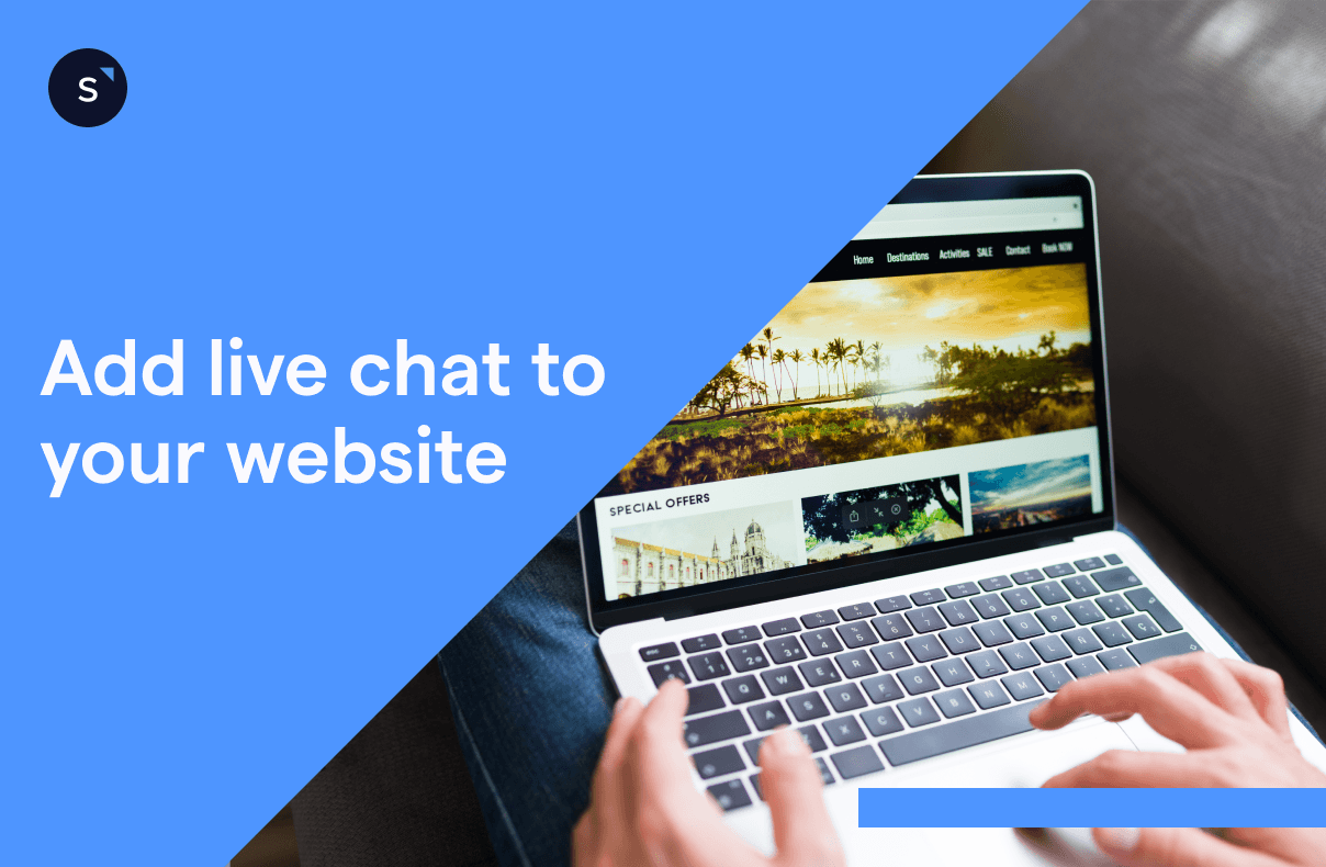 add live chat to website