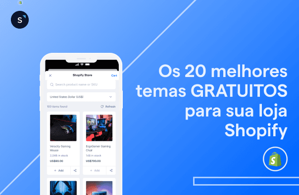 Os 20 melhores temas GRATUITOS para sua loja Shopify