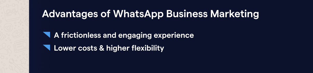 Advantages of WhatsApp Business Marketing