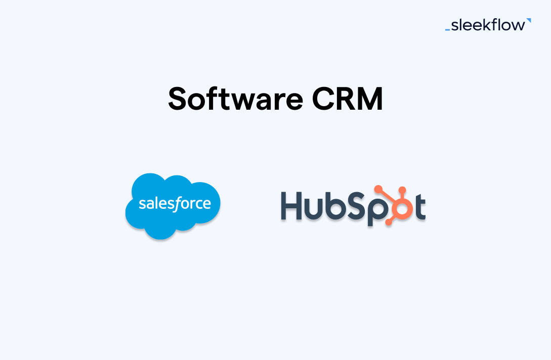 Software CRM - SalesForce dan HubSpot