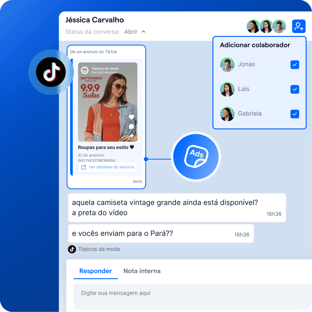 pt br tiktok ads anuncios contextualizados