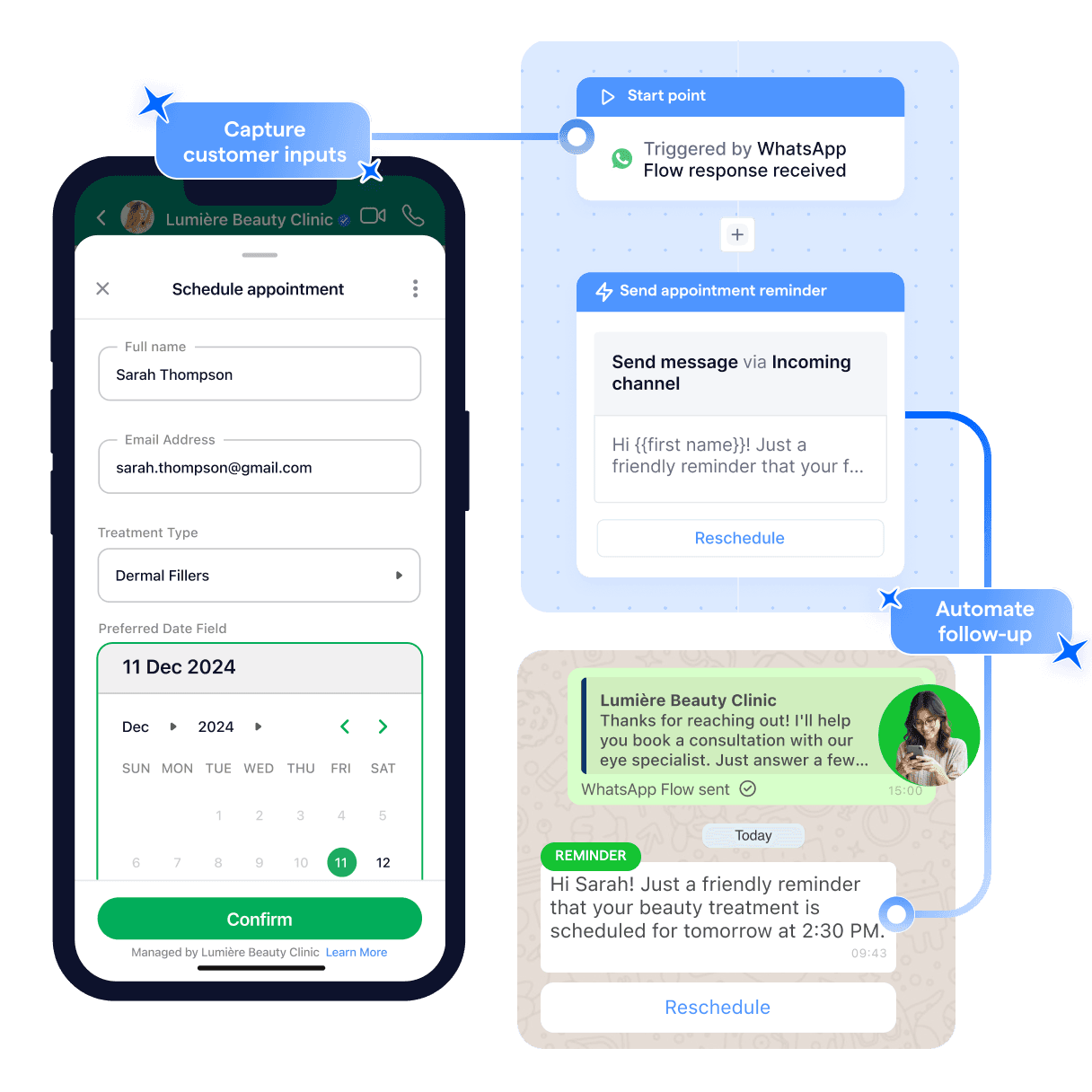WhatsApp Flow Hero