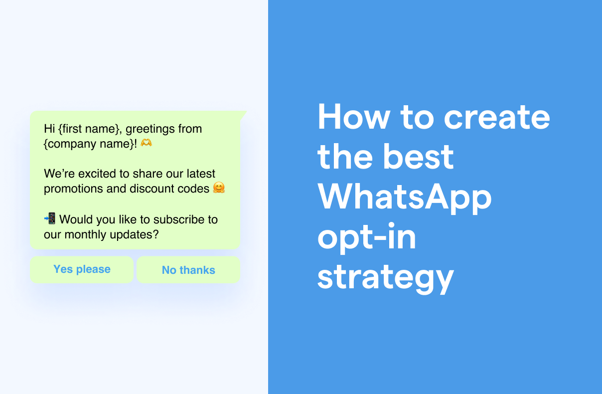 How to create the best WhatsApp opt-in strategy