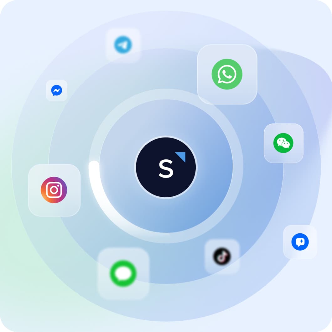 SleekFlow omnichannel platform that connects with customers on every platform