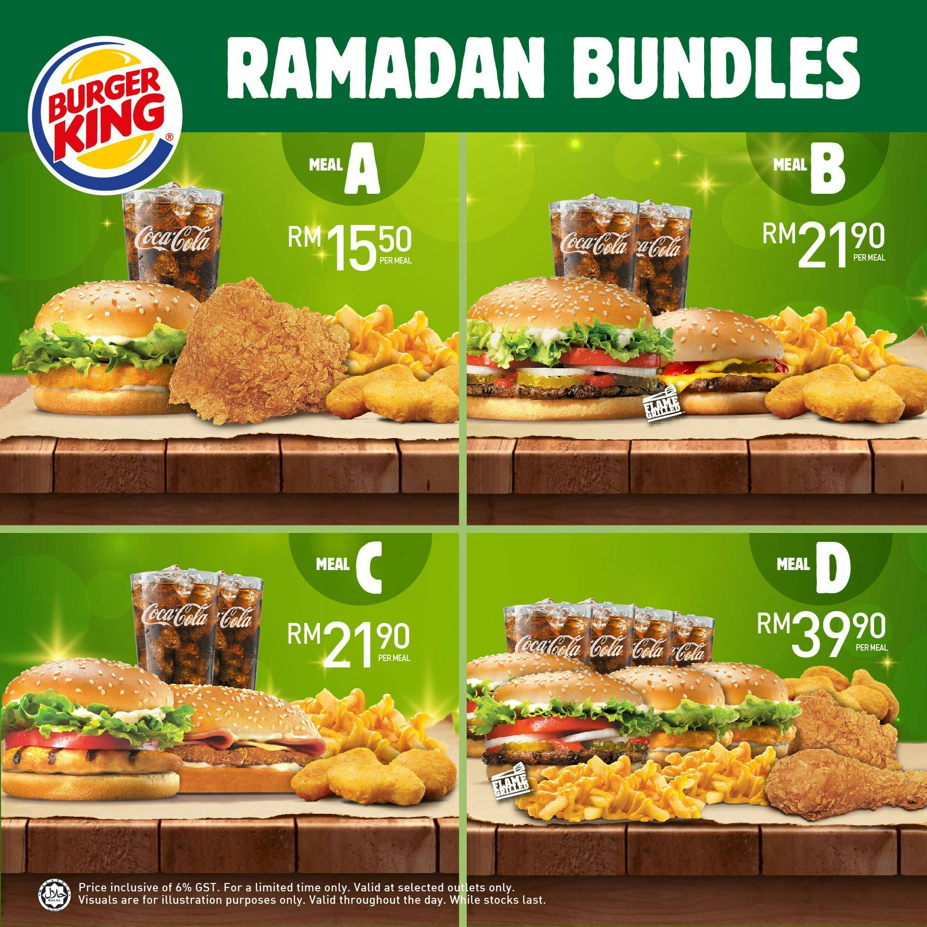 Ramadan promotion at Burger King