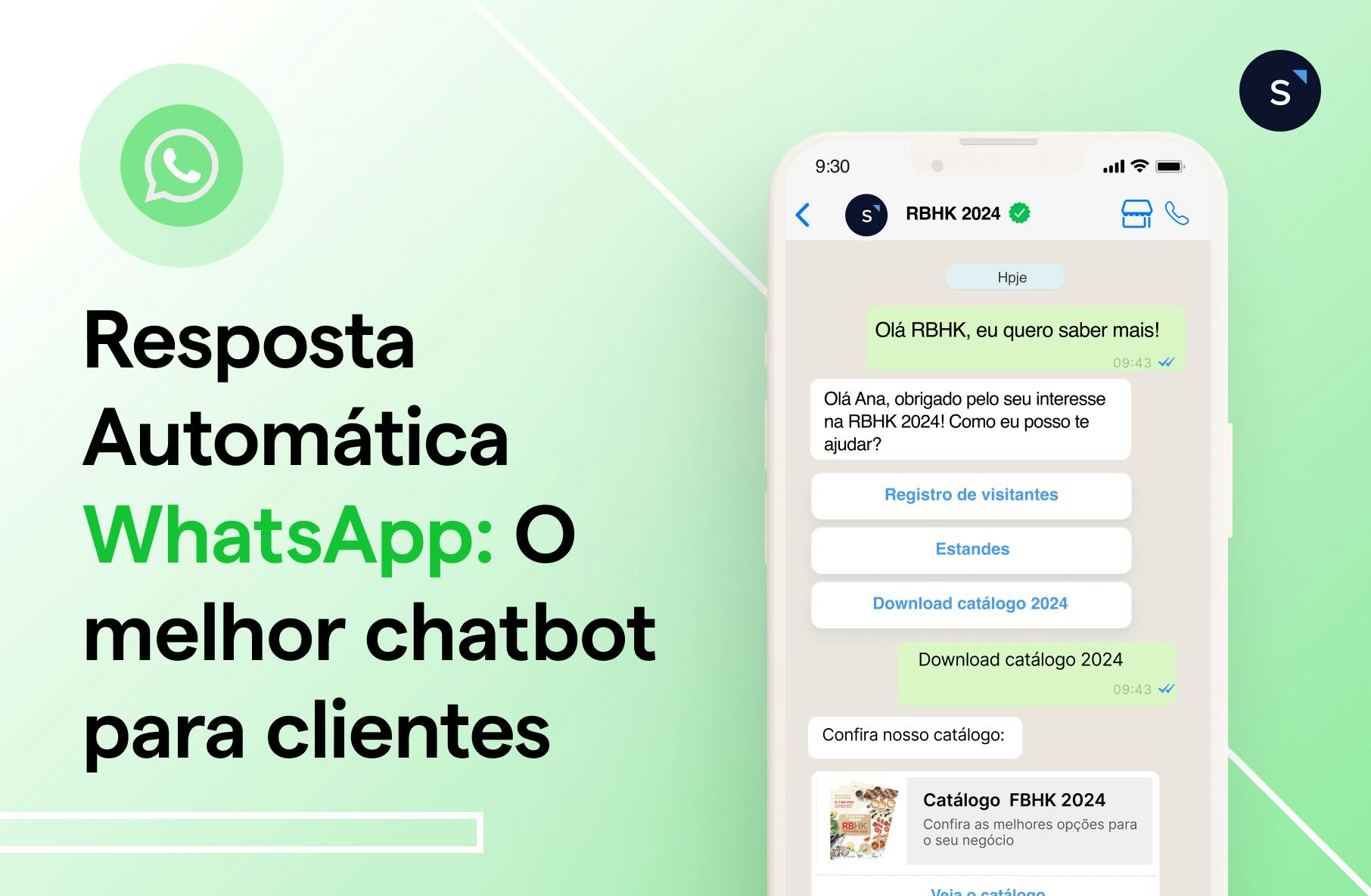 Resposta automática WhatsApp: O melhor chatbot para clientes