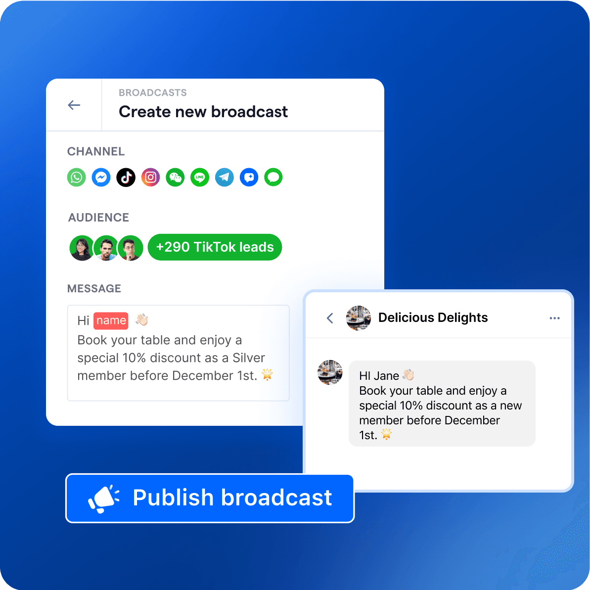 tiktok ads broadcast