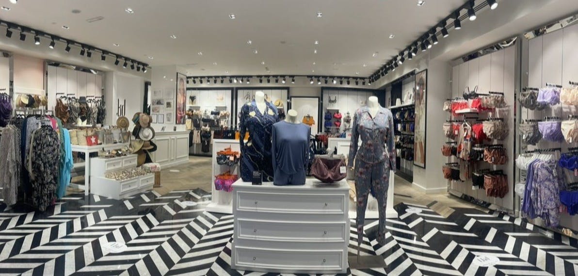 TKD Lingerie Dubai Retail Store O2O commerce example