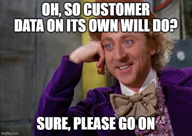 Customer data 
