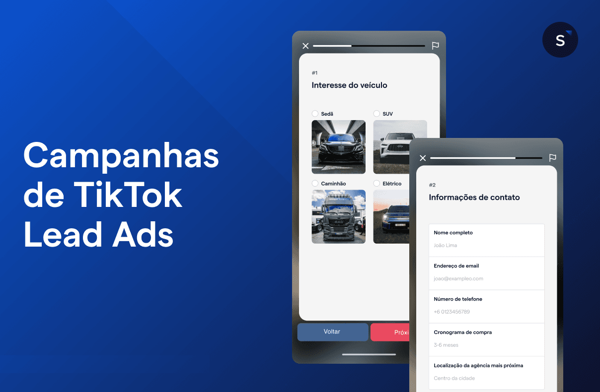 Campanha TikTok Lead Ads