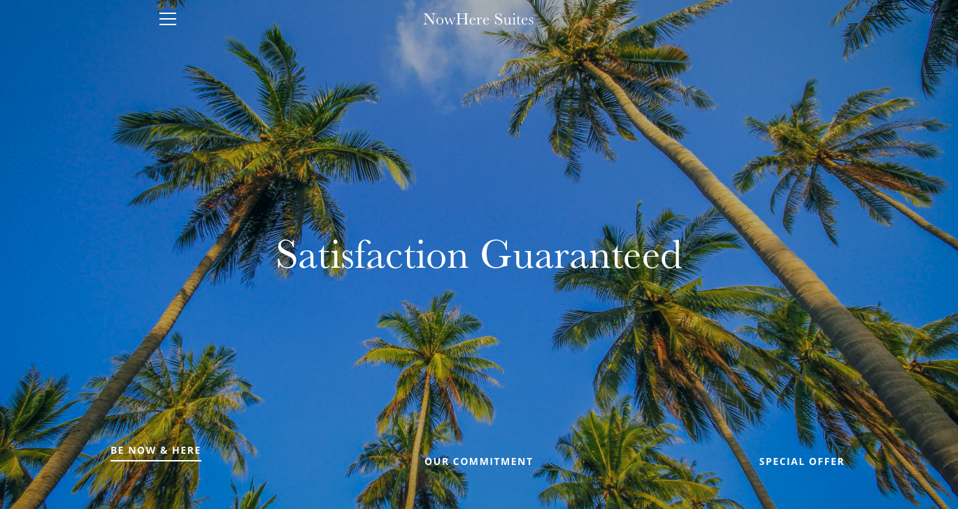 Satisfaction guaranteed