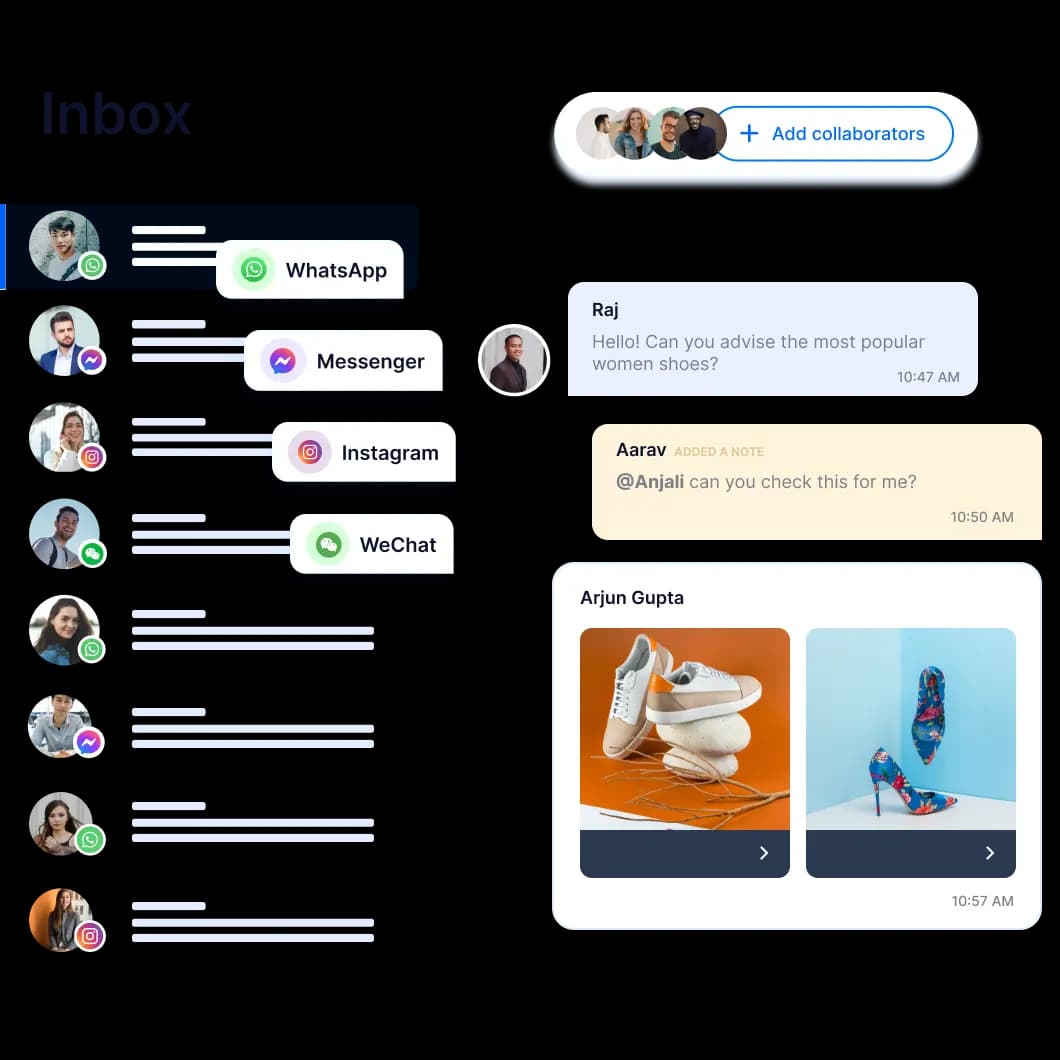 WATI alternative - omnichannel inbox