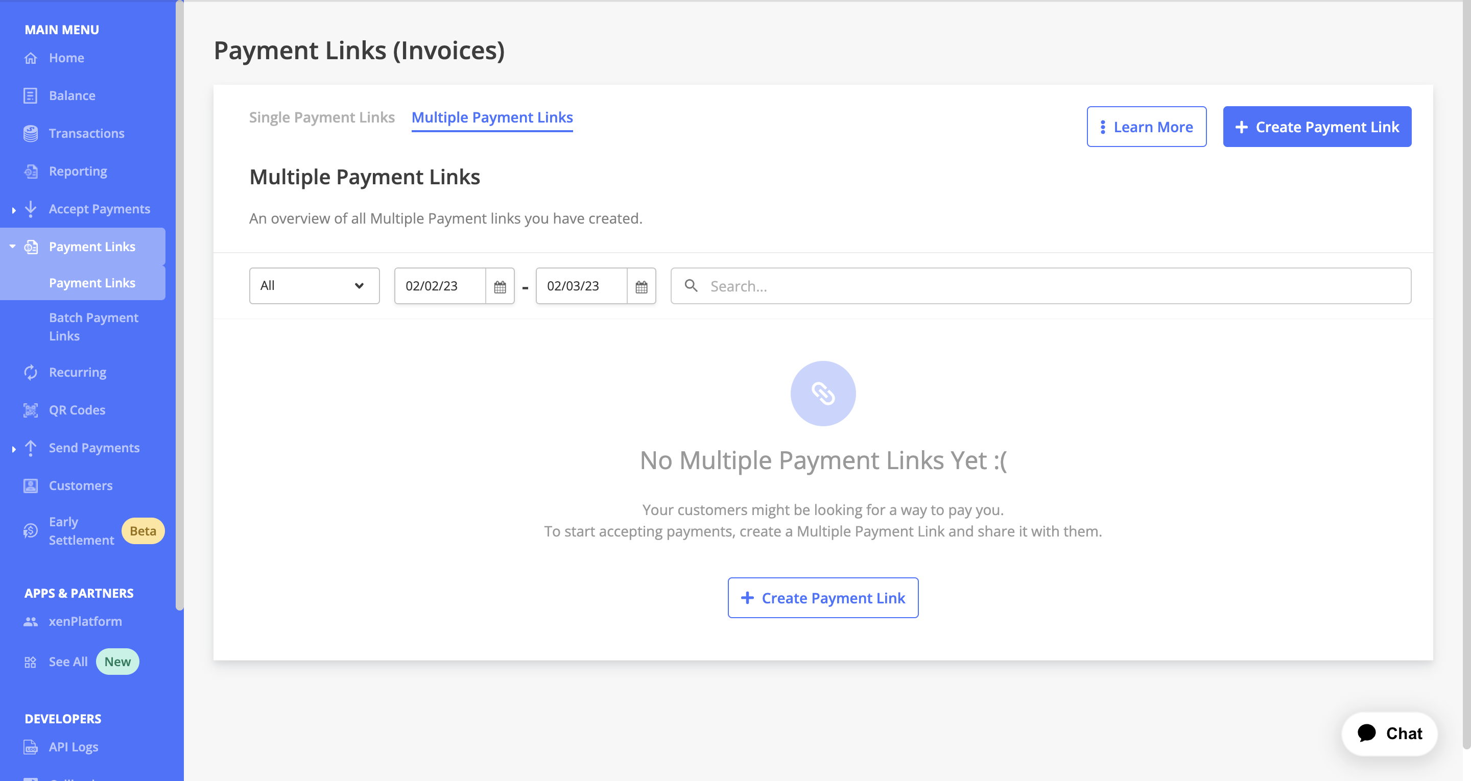 Langkah Awal Membuat Xendit Multiple Payment Link