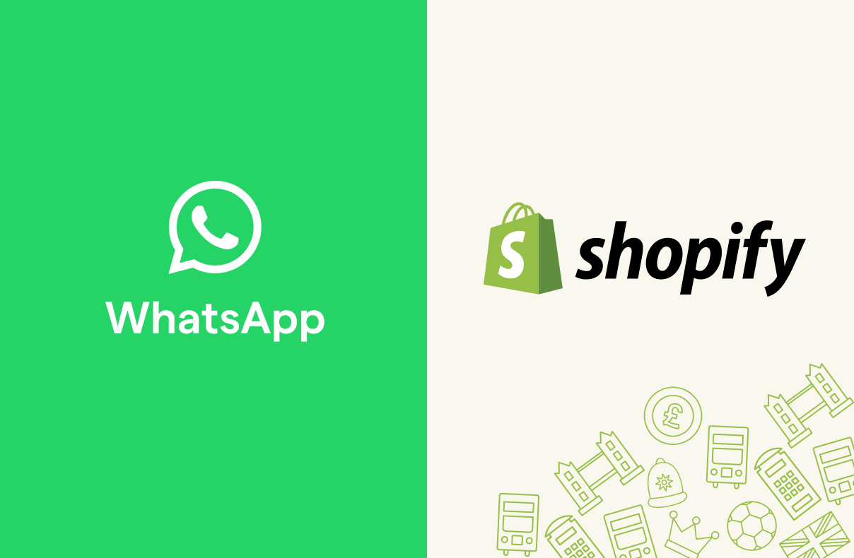 How can Shopify integrate with WhatsApp?