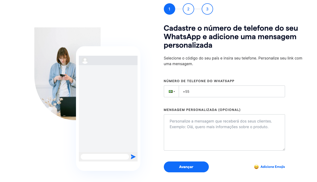 O Gerador de Links do WhatsApp é uma ferramenta que permite criar um link personalizado que inicia uma conversa no aplicativo