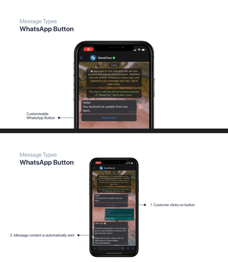 SleekFlow WhatsApp Button